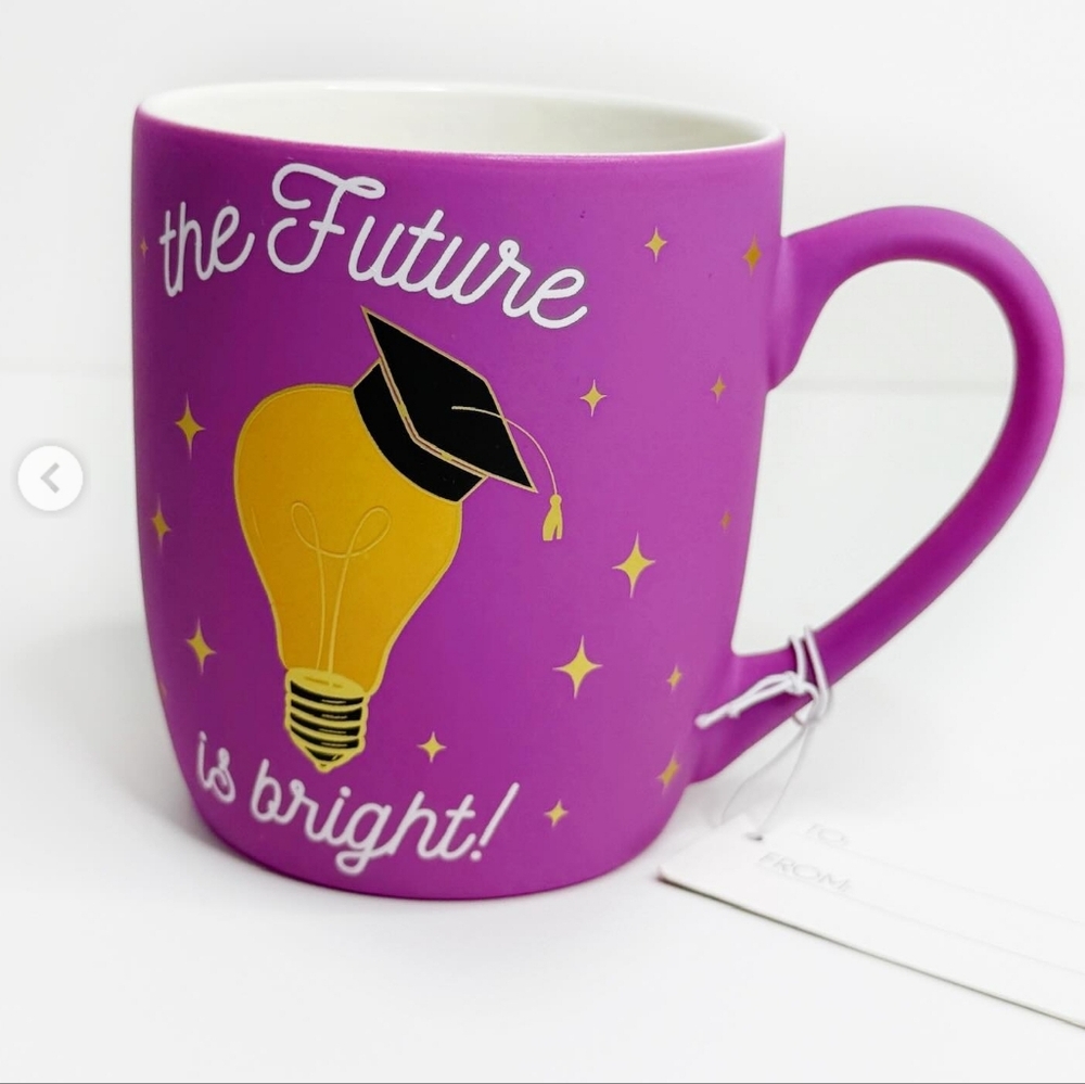 The Future Is Bright Mug NWT